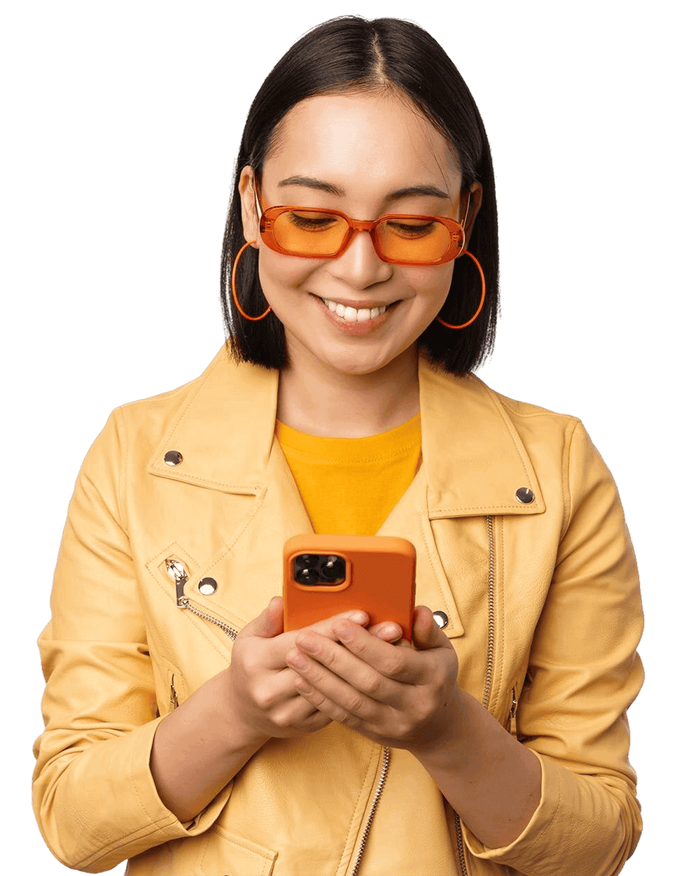 Customer making a secure payment with OnePay on mobile